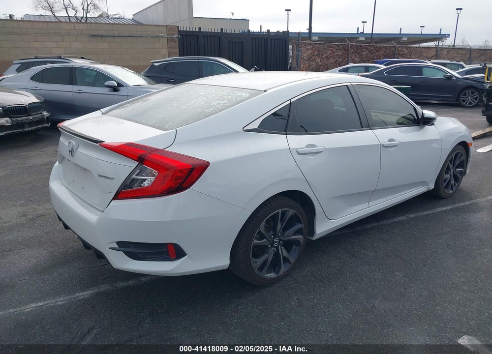 2019 HONDA CIVIC SPORT VIN: 2HGFC2F85KH530877