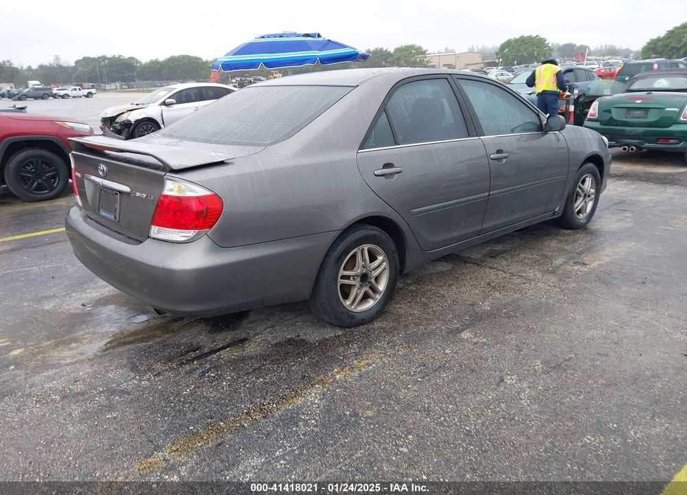 2005 TOYOTA CAMRY LE VIN: 4T1BE32K15U544349