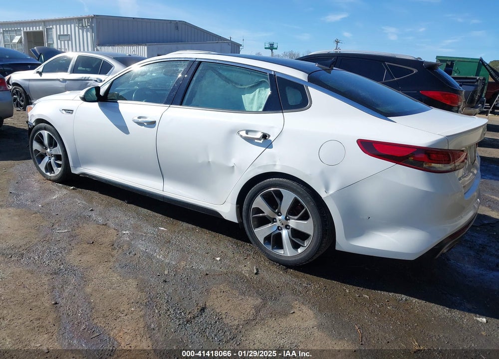 2016 KIA OPTIMA SX TURBO VIN: 5XXGW4L27GG012575