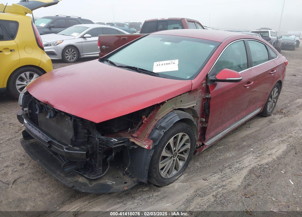 2016 HYUNDAI SONATA VIN: 5NPE34AFXGH282250
