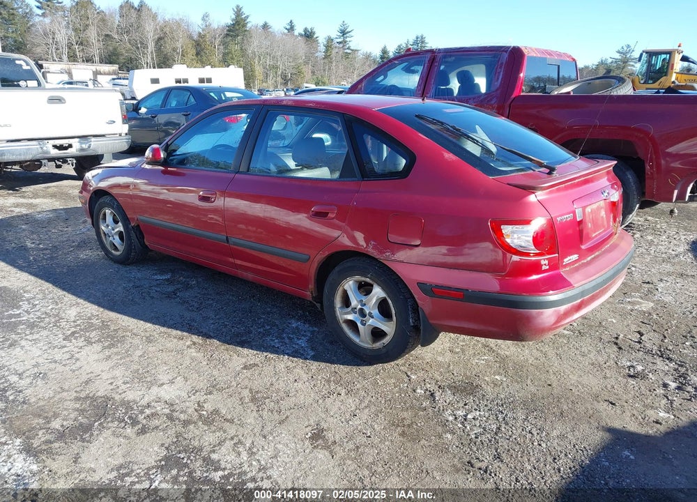 2005 HYUNDAI ELANTRA GLS/GT VIN: KMHDN56D85U177367