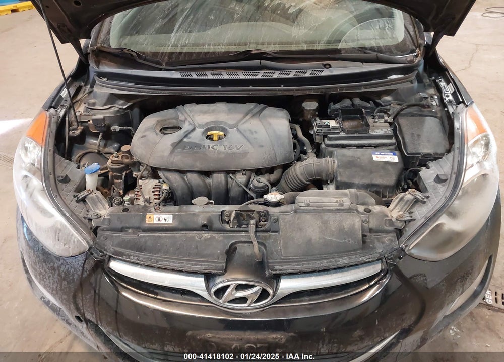 2013 HYUNDAI ELANTRA VIN: KMHDH4AE7DU490958