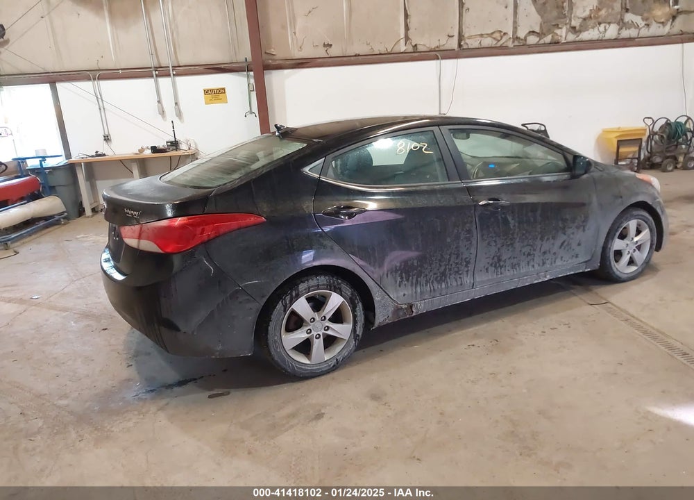 2013 HYUNDAI ELANTRA VIN: KMHDH4AE7DU490958