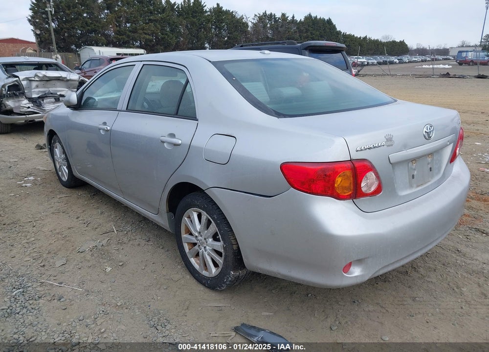 2009 TOYOTA COROLLA VIN: JTDBL40E799072096