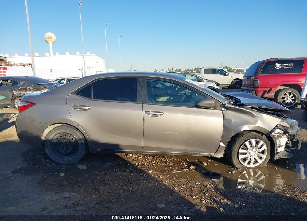 2016 TOYOTA COROLLA VIN: 5YFBURHE2GP431490