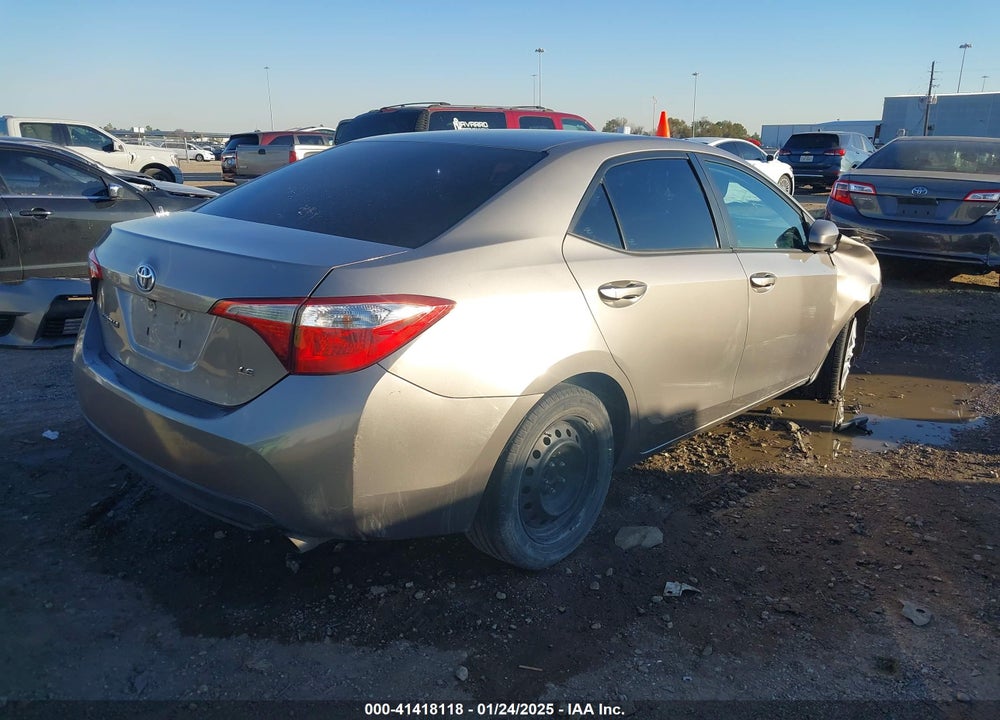 2016 TOYOTA COROLLA VIN: 5YFBURHE2GP431490