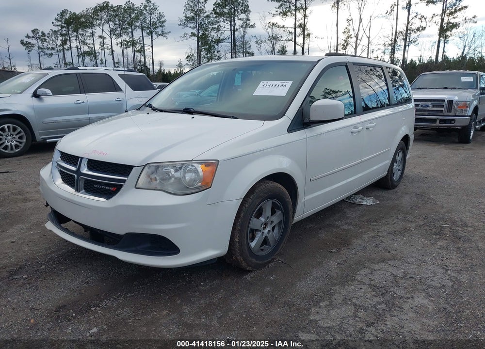 2013 DODGE GRAND CARAVAN SXT VIN: 2C4RDGCG6DR581707