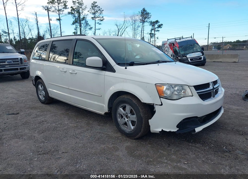 2013 DODGE GRAND CARAVAN SXT VIN: 2C4RDGCG6DR581707