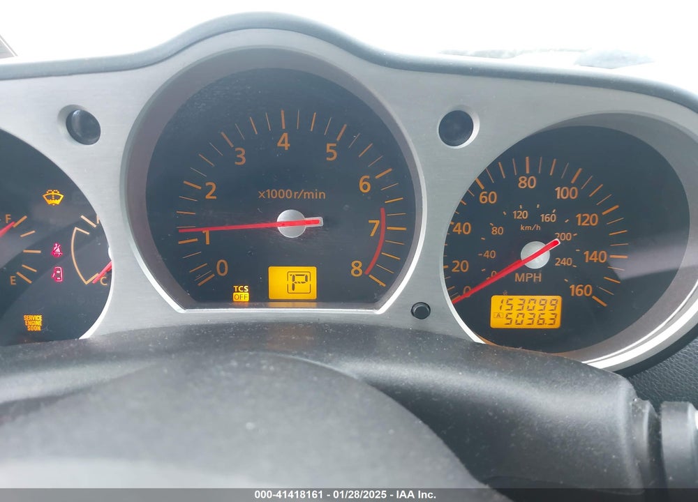 2005 NISSAN 350Z TOURING VIN: JN1AZ34E85M652465