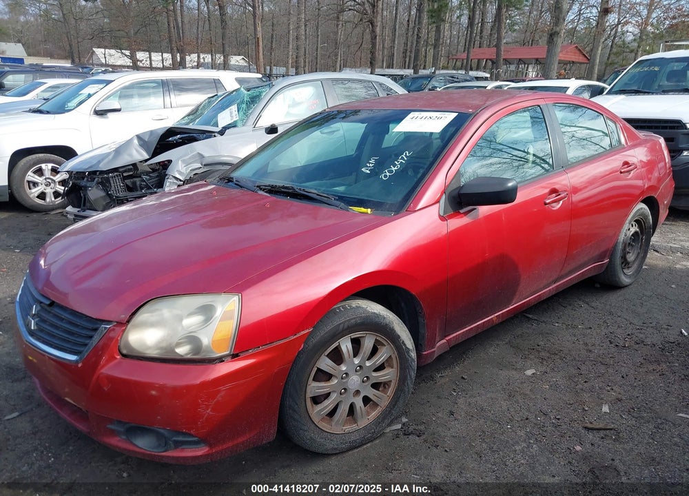 2009 MITSUBISHI GALANT ES/SPORT EDITION VIN: 4A3AB36F29E006472