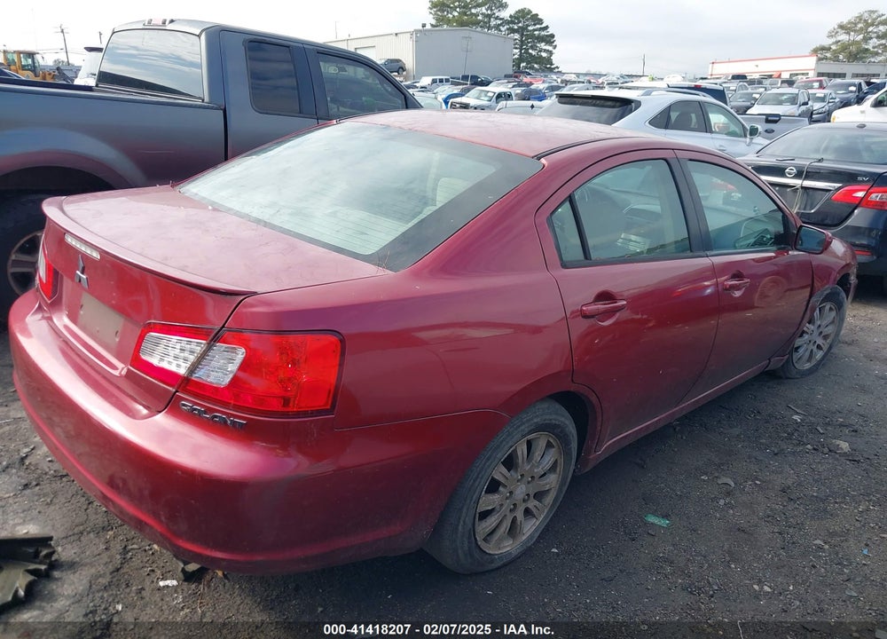 2009 MITSUBISHI GALANT ES/SPORT EDITION VIN: 4A3AB36F29E006472