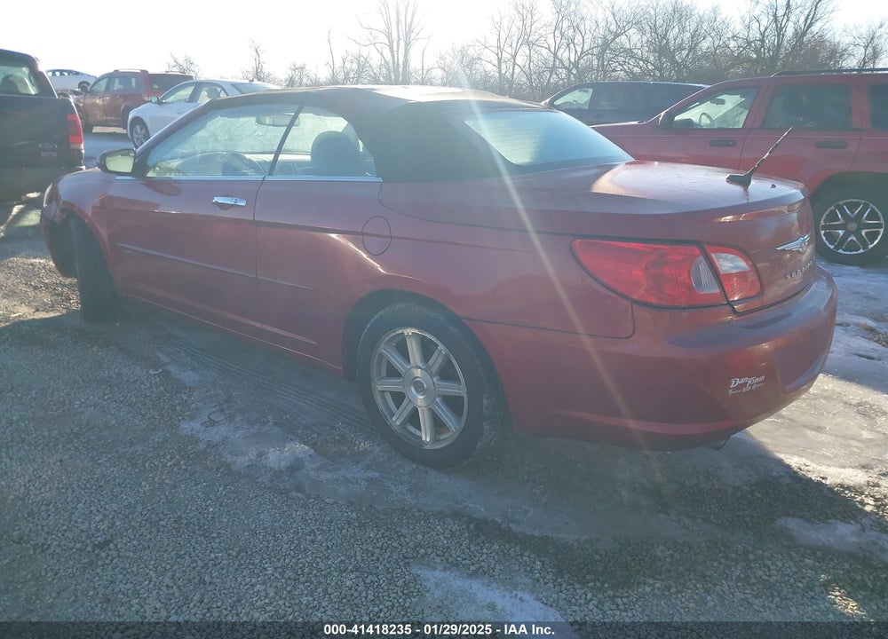 2008 CHRYSLER SEBRING LIMITED VIN: 1C3LC65M28N273107