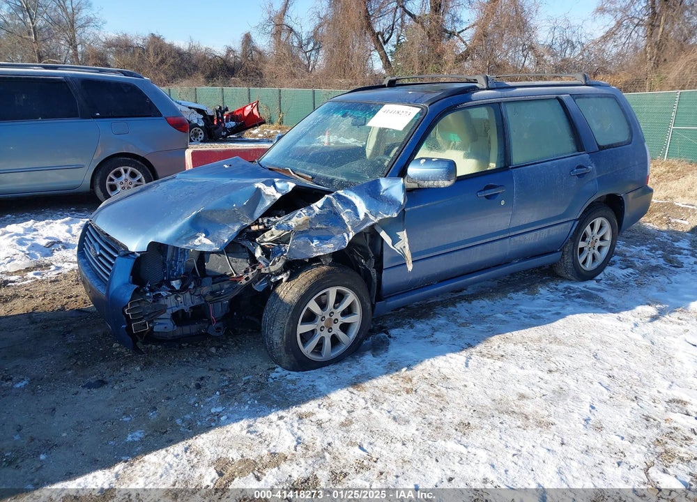 2008 SUBARU FORESTER 2.5X VIN: JF1SG65688H724980