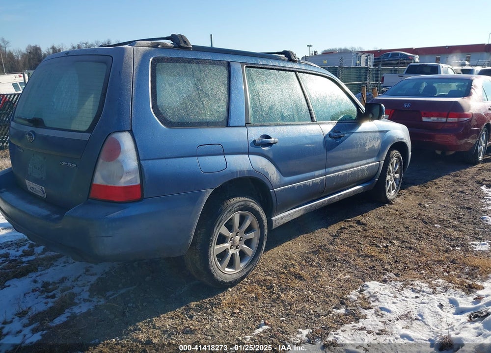 2008 SUBARU FORESTER 2.5X VIN: JF1SG65688H724980