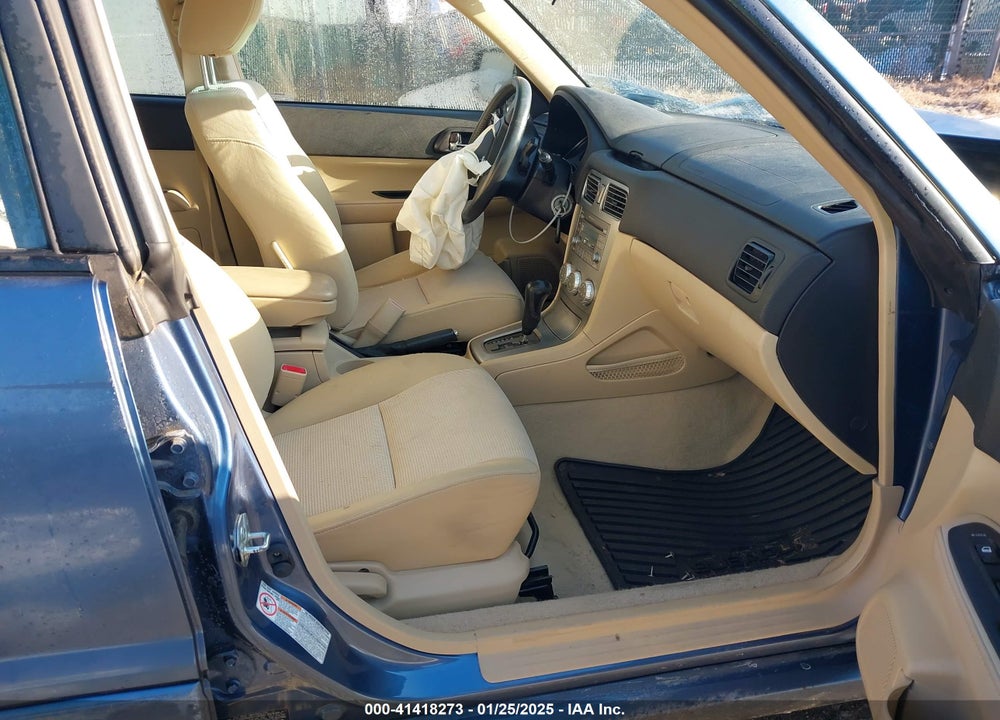 2008 SUBARU FORESTER 2.5X VIN: JF1SG65688H724980
