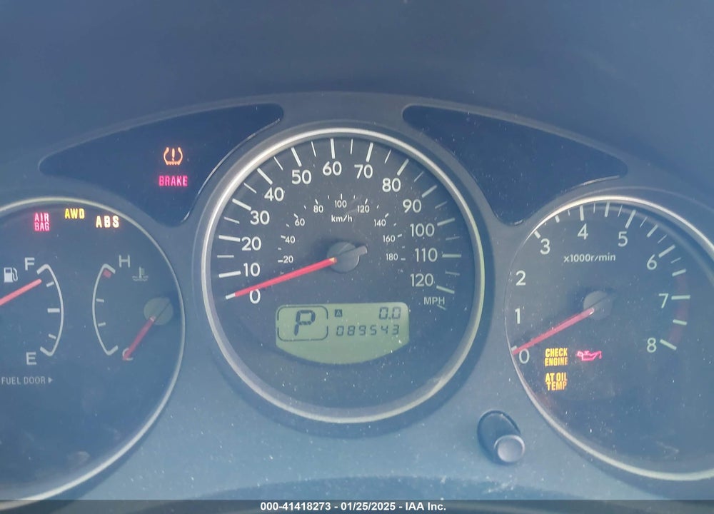 2008 SUBARU FORESTER 2.5X VIN: JF1SG65688H724980