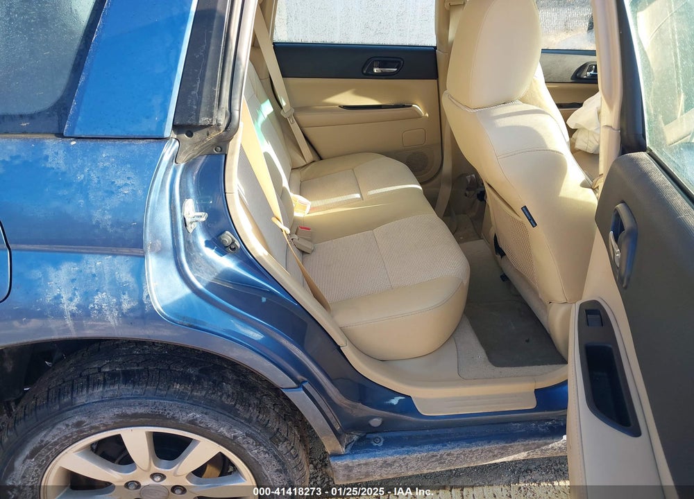 2008 SUBARU FORESTER 2.5X VIN: JF1SG65688H724980