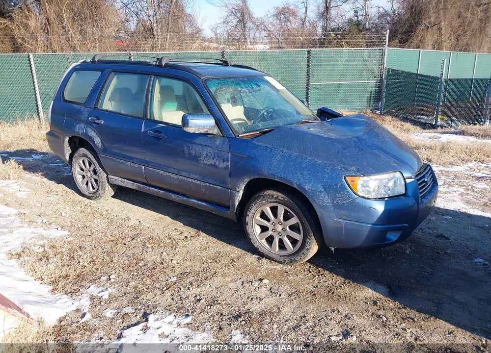 2008 SUBARU FORESTER 2.5X VIN: JF1SG65688H724980