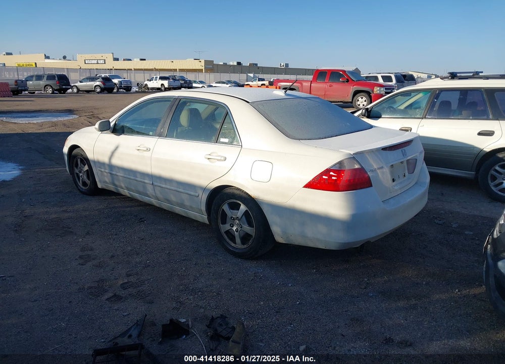 2006 HONDA ACCORD HYBRID VIN: JHMCN36586C001342