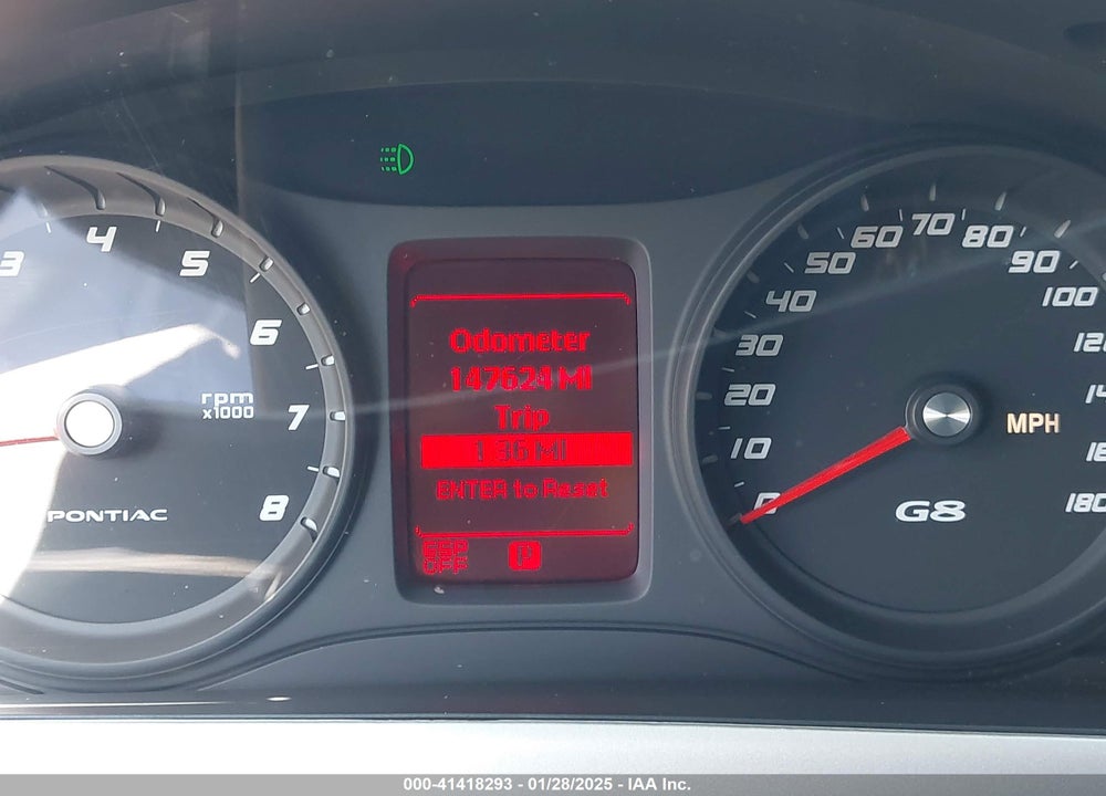 2009 PONTIAC G8 GT VIN: 6G2EC57Y19L219767