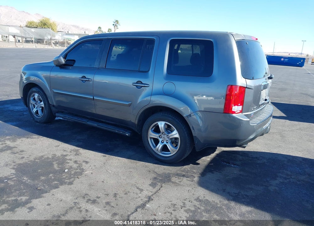 2012 HONDA PILOT EX-L VIN: 5FNYF3H59CB001298