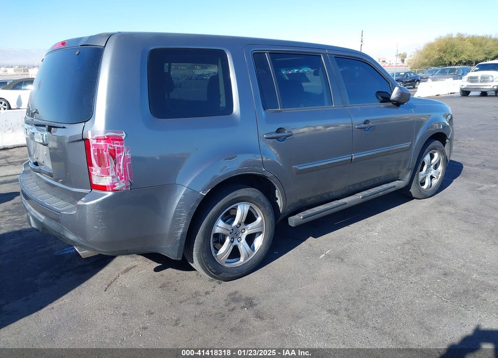 2012 HONDA PILOT EX-L VIN: 5FNYF3H59CB001298