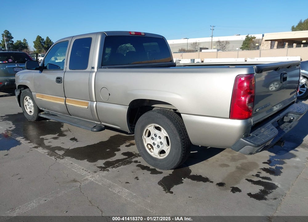 2003 CHEVROLET SILVERADO 1500 LS VIN: 1GCEC19T63Z340947