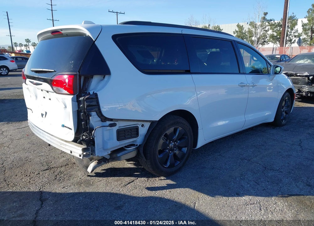 2020 CHRYSLER PACIFICA HYBRID RED S EDITION VIN: 2C4RC1N71LR270455