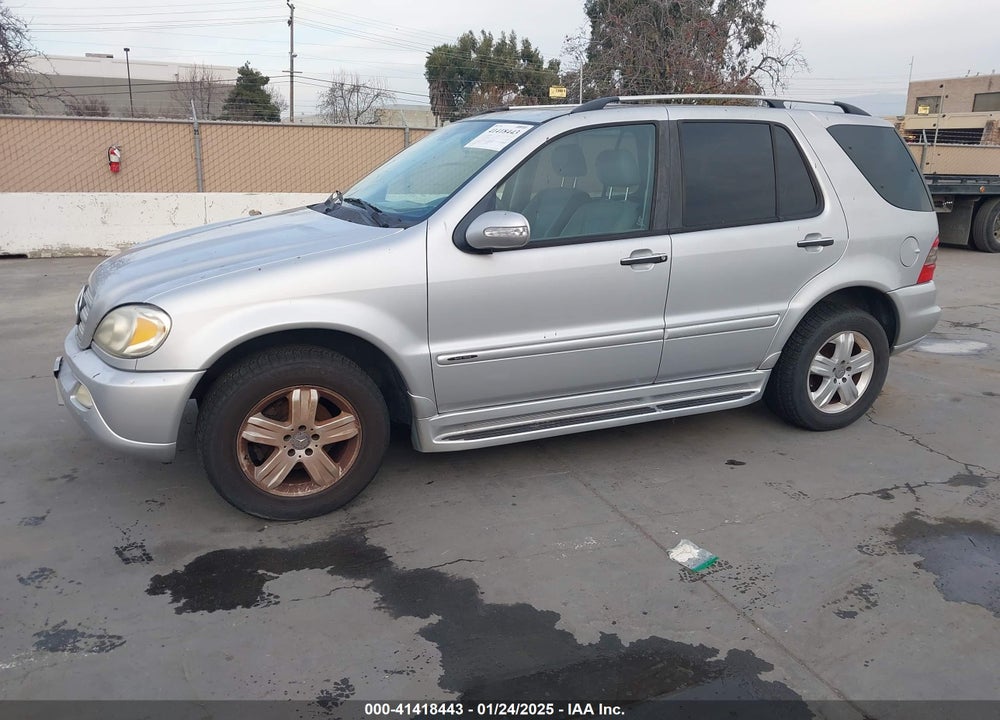 2005 MERCEDES-BENZ ML 350 4MATIC VIN: 4JGAB57E15A533839