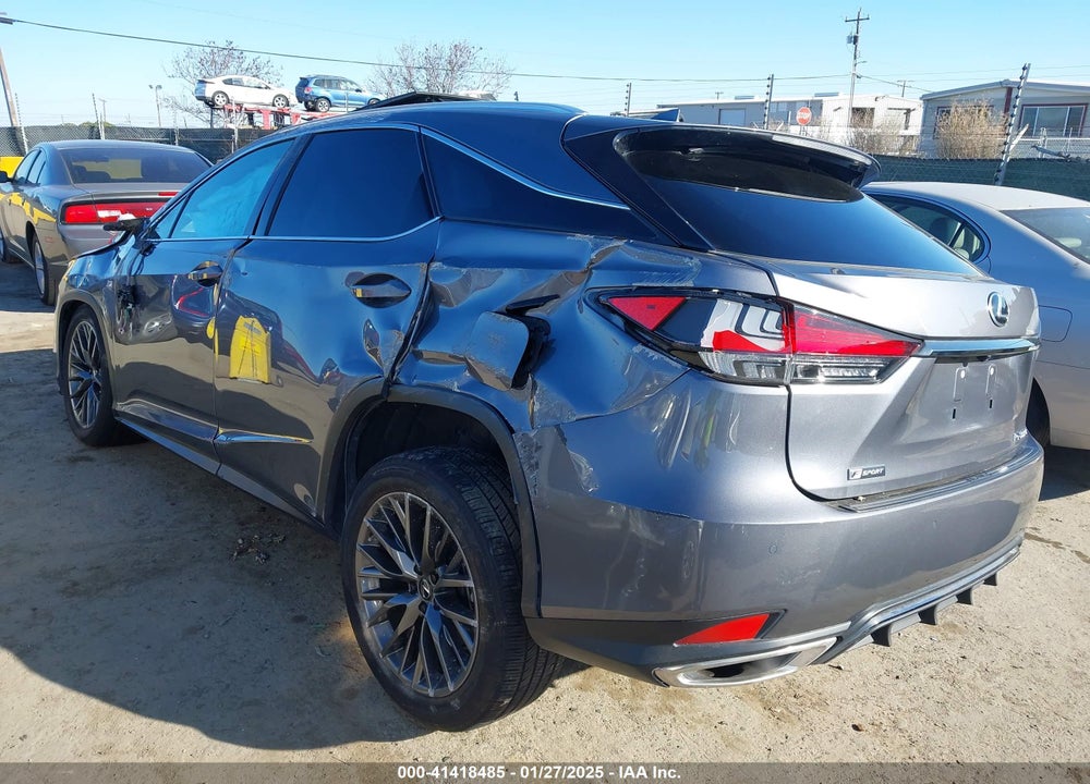 2021 LEXUS RX VIN: 2T2YZMDA7MC281269