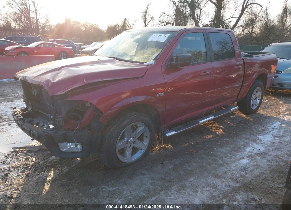 2012 DODGE RAM 1500 VIN: 1C6RD7MT1CS225018