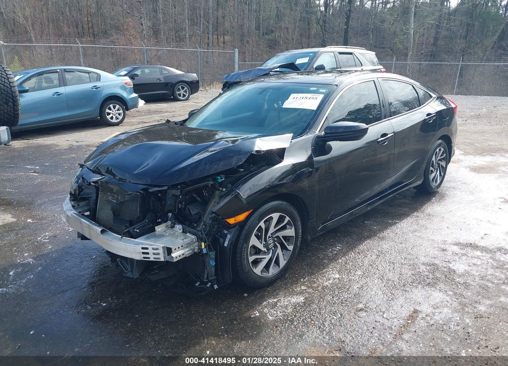 2018 HONDA CIVIC VIN: 19XFC2F76JE021994