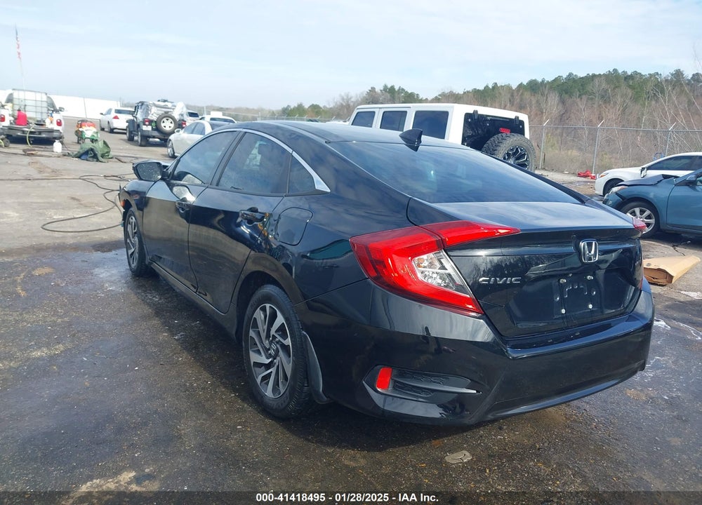 2018 HONDA CIVIC VIN: 19XFC2F76JE021994