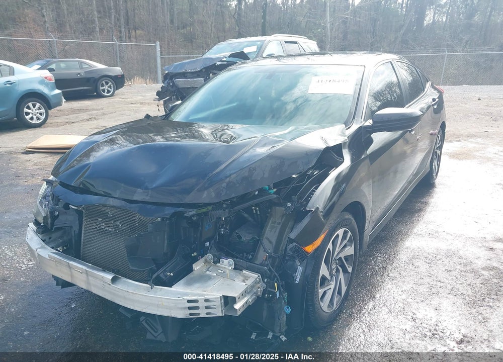 2018 HONDA CIVIC VIN: 19XFC2F76JE021994