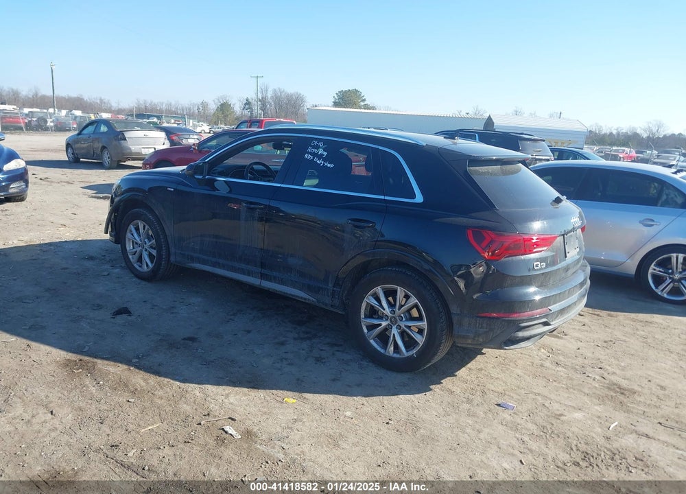 2024 AUDI Q3 PREMIUM 45 TFSI S LINE QUATTRO TIPTRONIC VIN: WA1DECF31R1052888