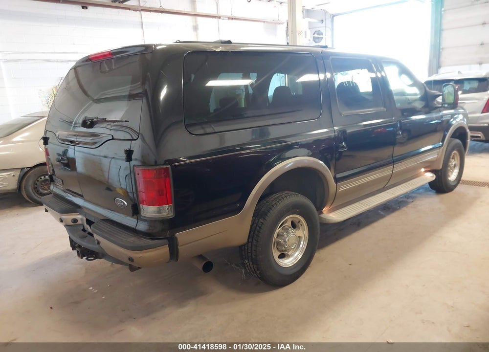 2005 FORD EXCURSION EDDIE BAUER VIN: 1FMSU45P65ED45579