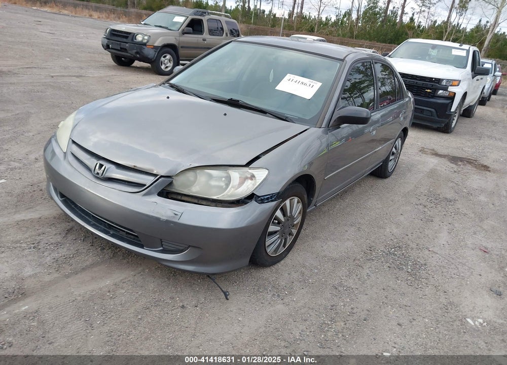 2004 HONDA CIVIC LX VIN: 2HGES16534H582641