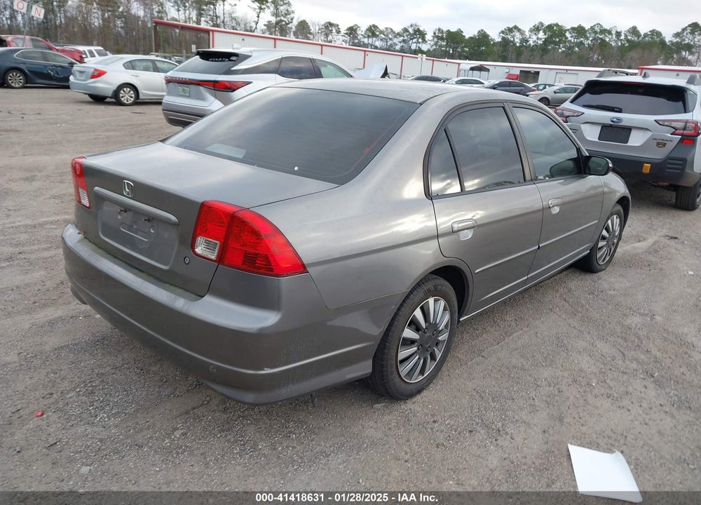 2004 HONDA CIVIC LX VIN: 2HGES16534H582641