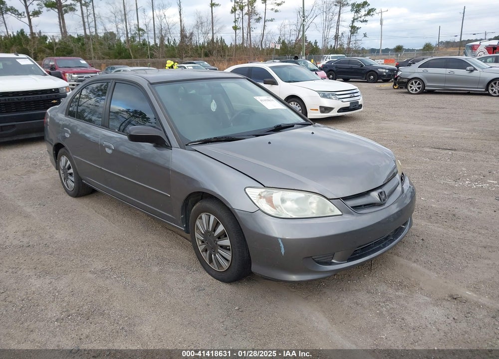 2004 HONDA CIVIC LX VIN: 2HGES16534H582641