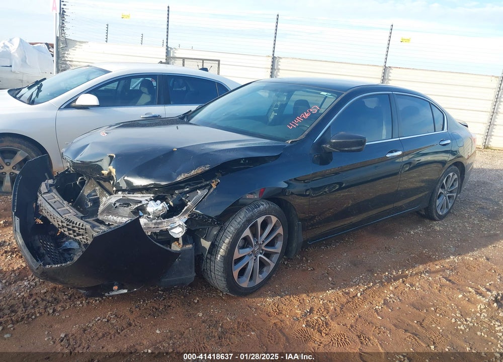 2014 HONDA ACCORD SPORT VIN: 1HGCR2F56EA015638