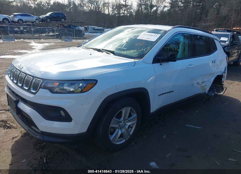 2022 JEEP COMPASS VIN: 3C4NJCBB0NT182537