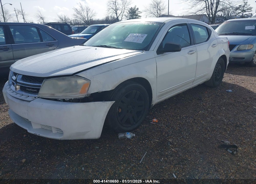 2011 DODGE AVENGER VIN: 1B3BD4FB3BN588576