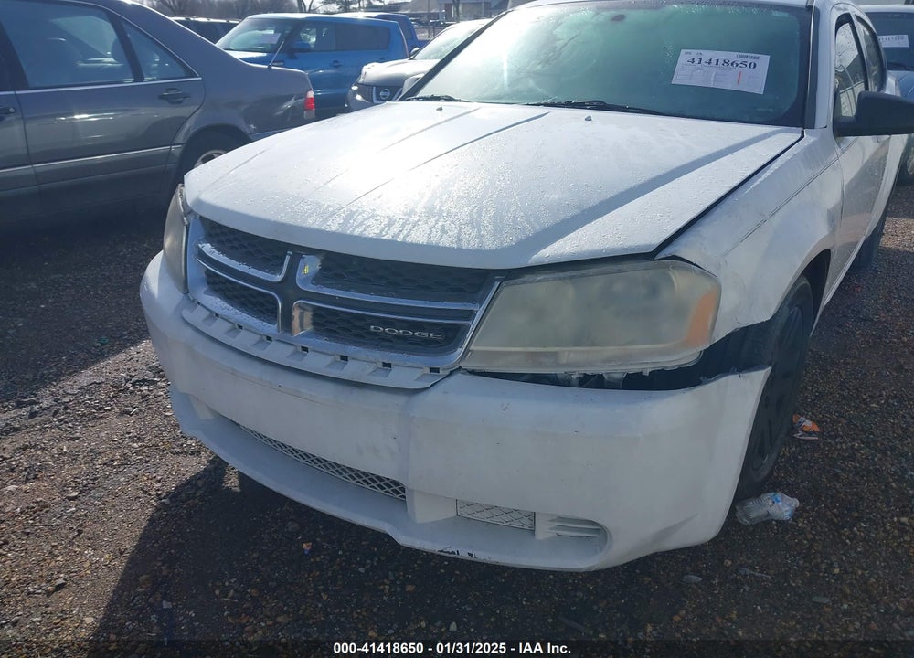 2011 DODGE AVENGER VIN: 1B3BD4FB3BN588576