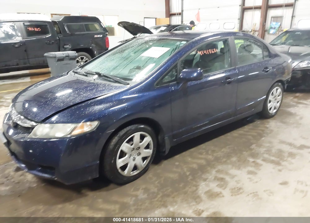2011 HONDA CIVIC LX VIN: 19XFA1F57BE029313