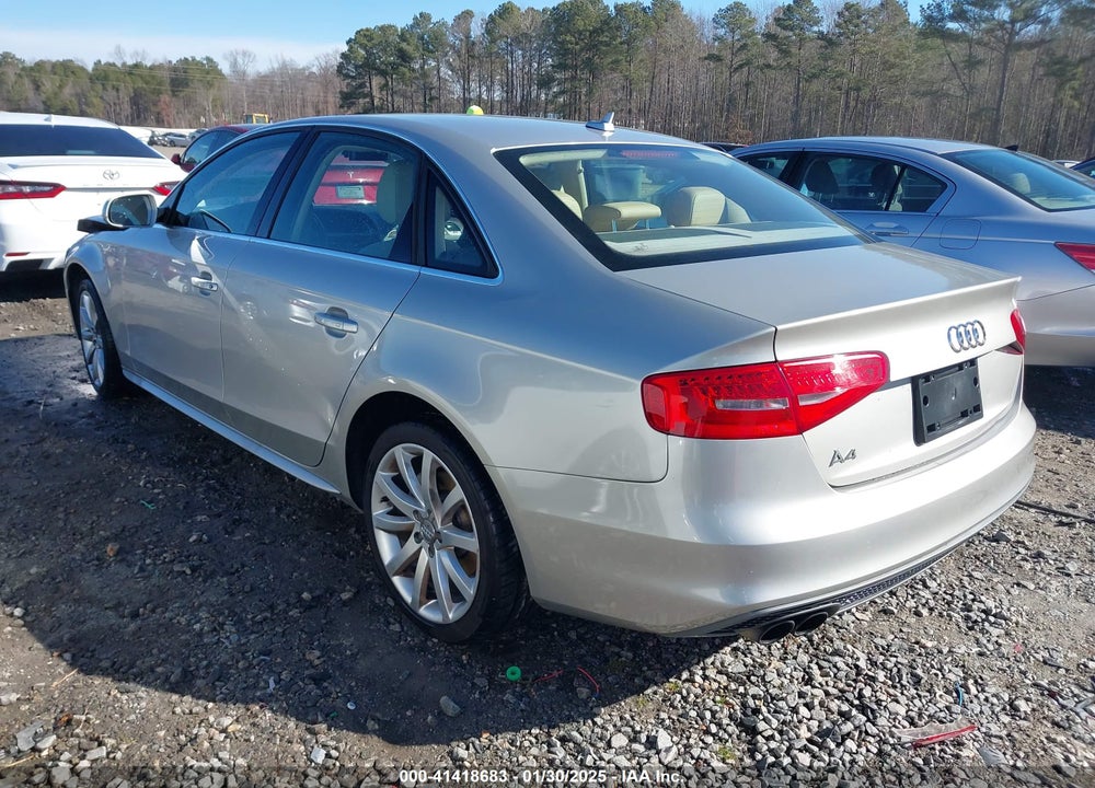 2014 AUDI A4 VIN: WAUAFAFL2EN001197