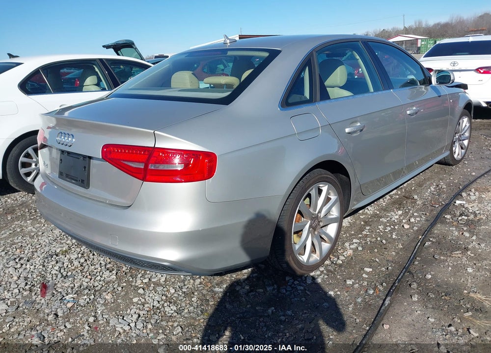2014 AUDI A4 VIN: WAUAFAFL2EN001197