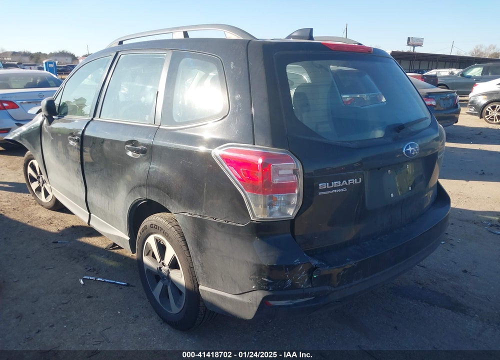 2018 SUBARU FORESTER 2.5I VIN: JF2SJABC6JH463879