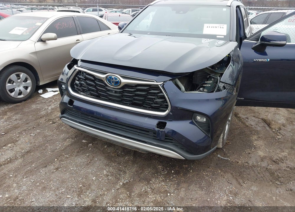 2021 TOYOTA HIGHLANDER HYBRID PLATINUM VIN: 5TDEBRCH1MS023098