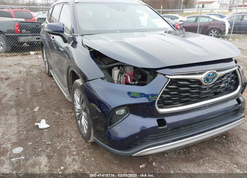 2021 TOYOTA HIGHLANDER HYBRID PLATINUM VIN: 5TDEBRCH1MS023098