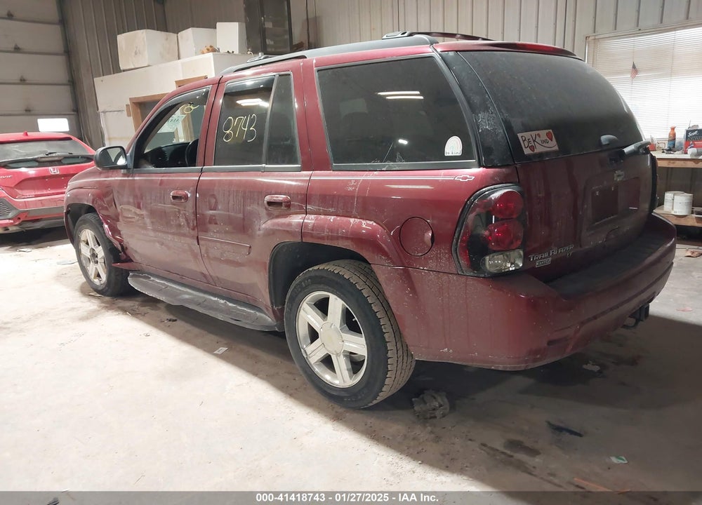 2008 CHEVROLET TRAILBLAZER LT VIN: 1GNDT13S382183316